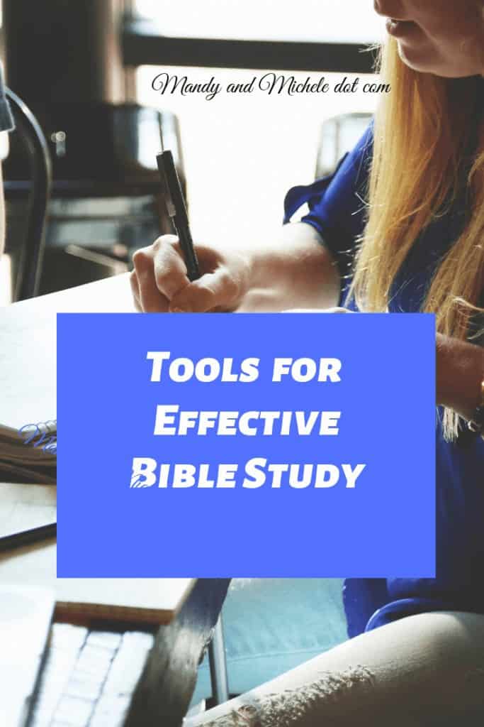 How To Have An Effective Bible Study Mandy And Michele