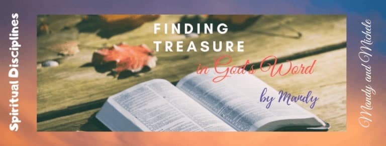 Finding Treasure In God S Word By Mandy Farmer