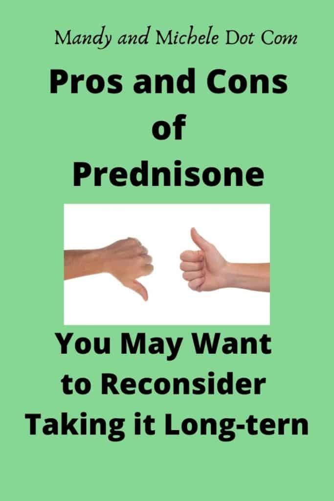 pros and cons prednisone